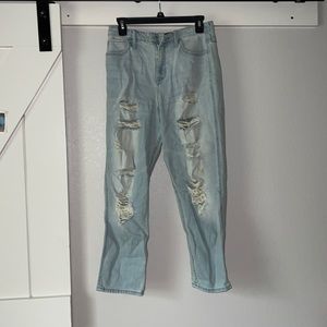 Holister mom jeans